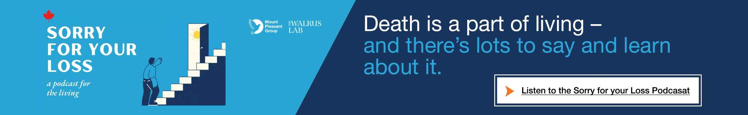 Listen to the Sorry for your Loss Podcast