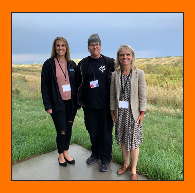 Photo: From left to right: Pamela Gerrie, Manager Palliative Carelink, NorWest Community Health Centres; Julie Diner, Outreach Worker; Donna Jeanpierre, Executive Director, Hospice Northwest
