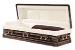 Diplomat Wood Casket