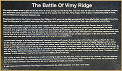 The Battle of Vimy Ridge